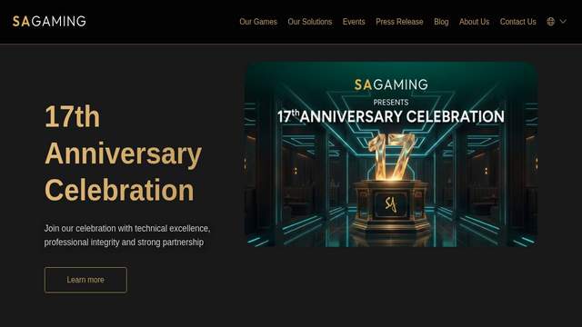 SA Gaming casino screenshot